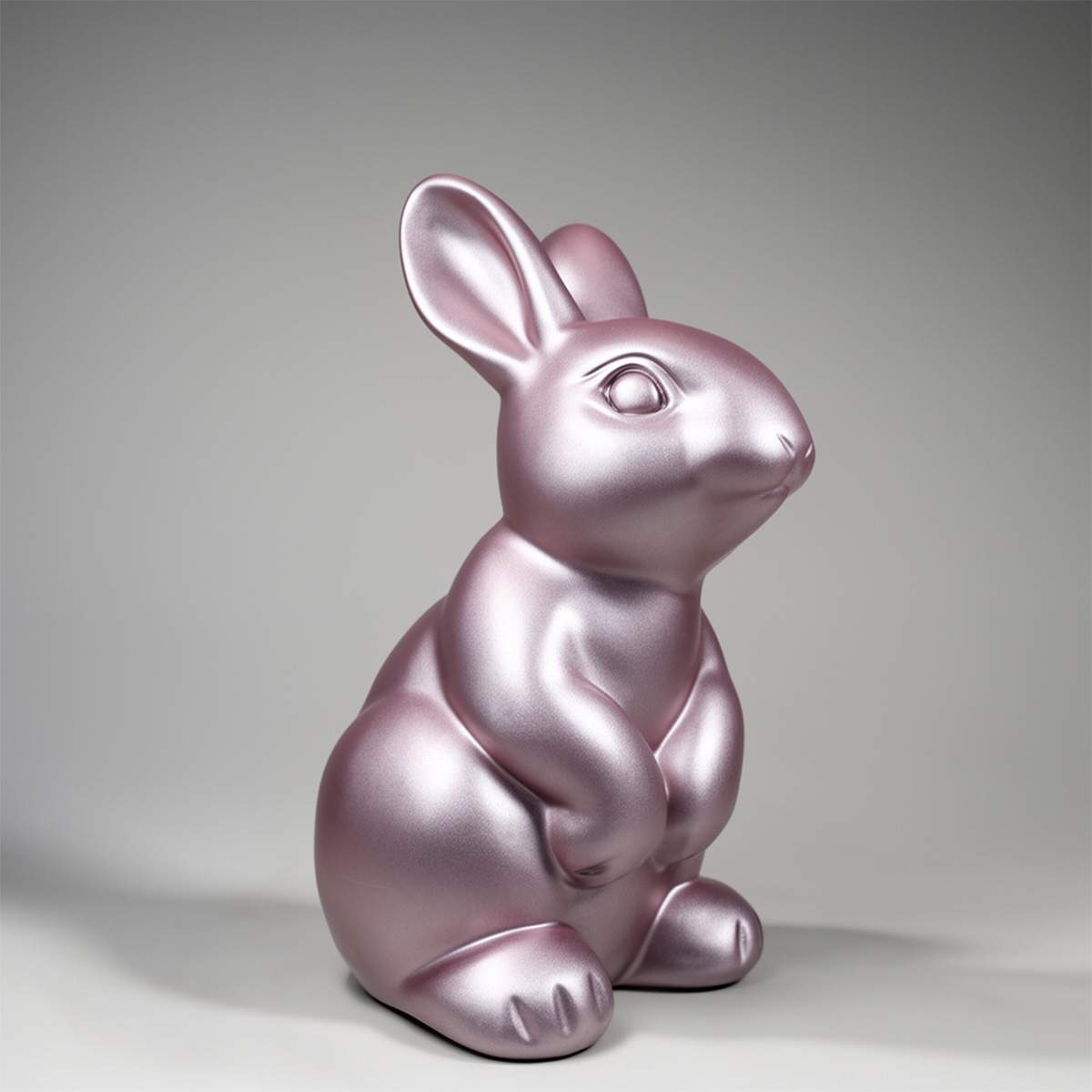 Decorative Figure Easter Bunny - Powder Pink