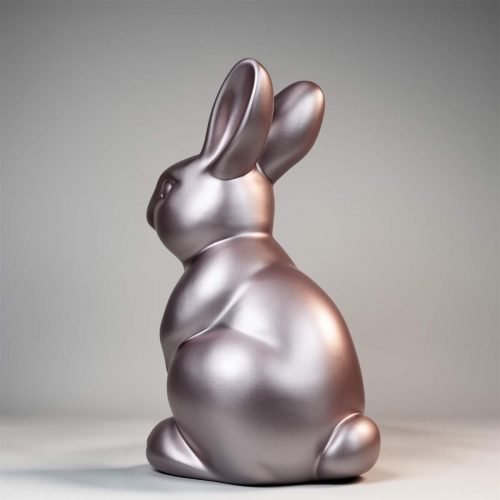 Decorative Figure Easter Bunny - Powder Pink