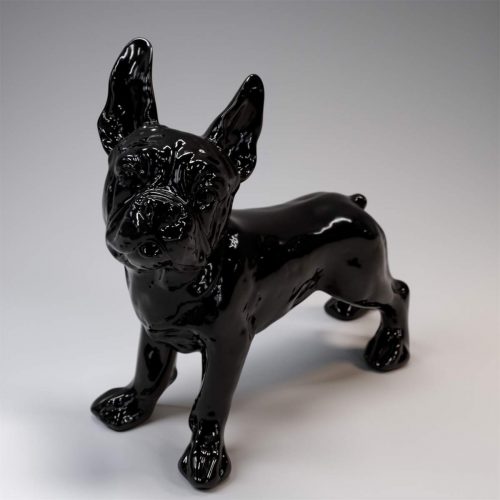 Resin Figurine Small French Bulldog - Single Color Edition