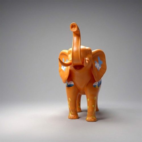 Life size fiberglass large elephant statue