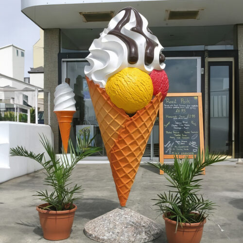 Duża figura reklamowa Deser Lodowy