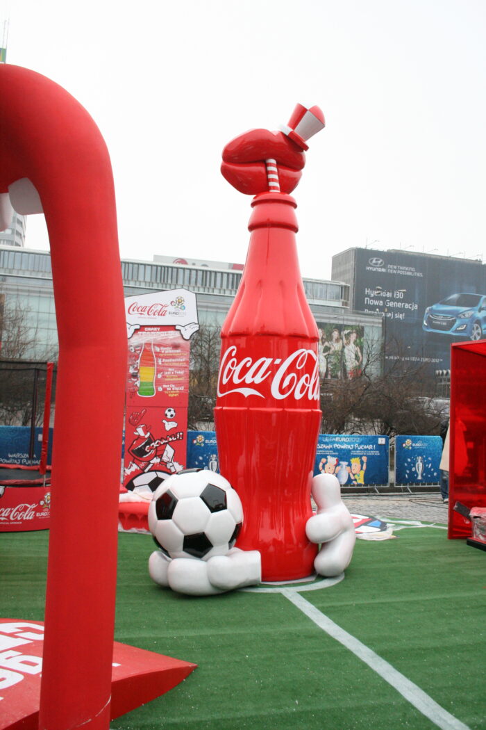 reklamowa butelka coca cola Warszawa