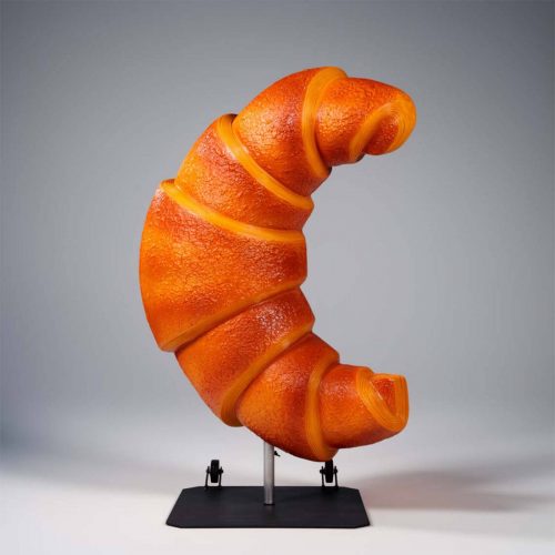 Advertising Fiberglass Croissant Large Figure