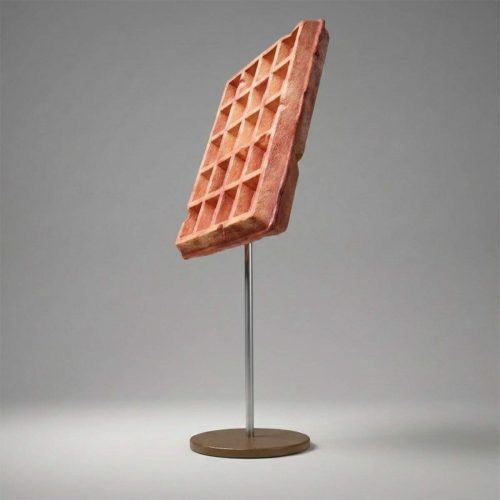 Advertising Outdoor Fiberglass Waffle Figure