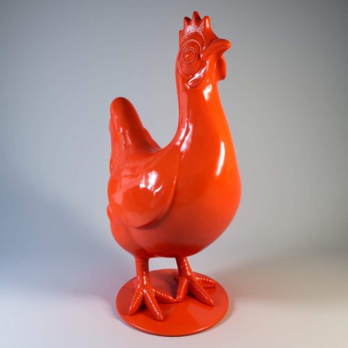 Large Hen Sculpture