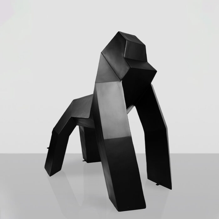 Fiberglass Origami Gorilla Large Sculpture