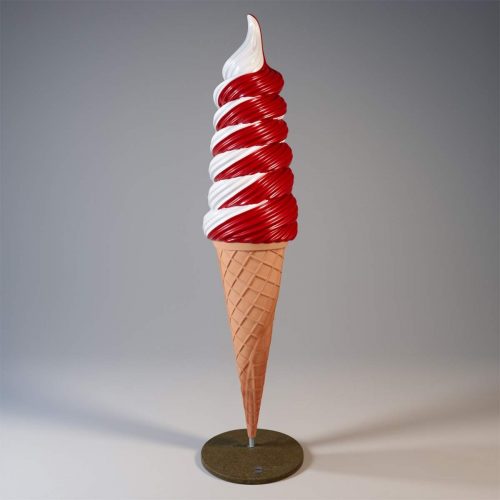 Advertising Ice Cream Figure American Style