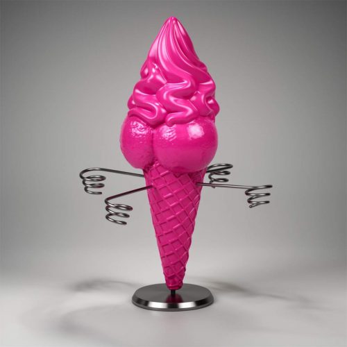 Advertising Scoop Ice Cream Holder
