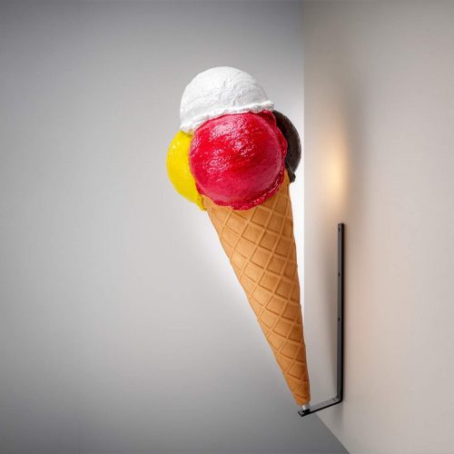 Small Advertising Fiberglass scoop ice cream