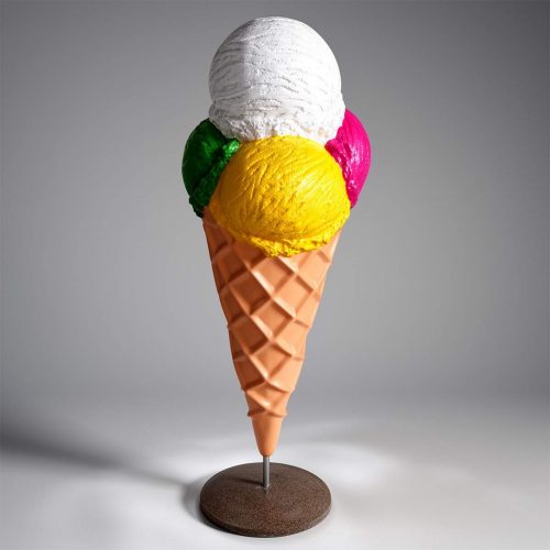 Large Outdoor Advertising Scoop Ice Cream