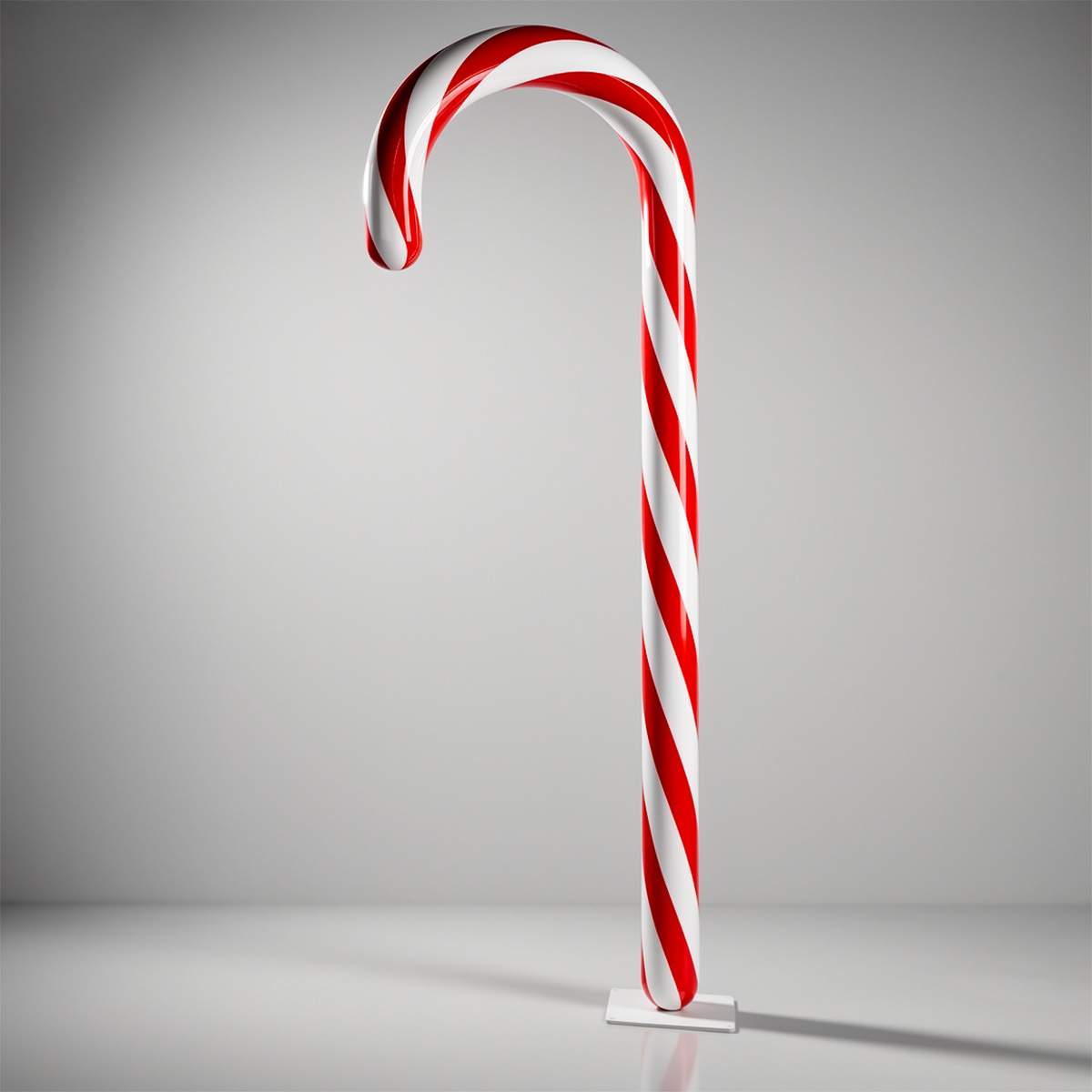 Christmas Candy Cane on Base - Image 2
