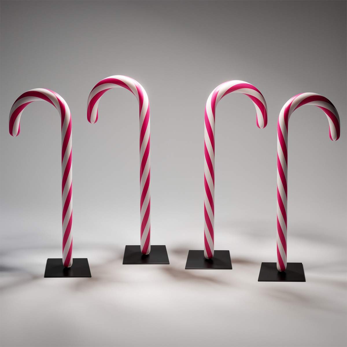 Christmas Candy Cane on Base - Image 3