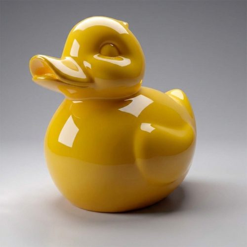 Small Resin Handmade Duck Interior Figure