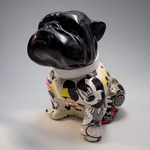 Bulldog Angelo 60cm dog - Mickey Mouse