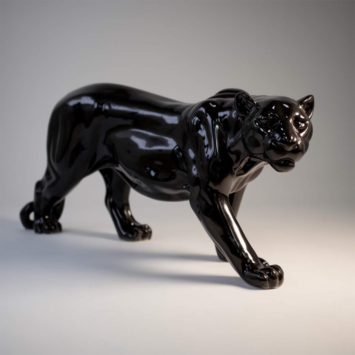 Decorative Panther Standing Life Size Figure - Image 3