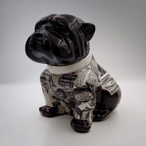Bulldog Angelo 60cm dog - football