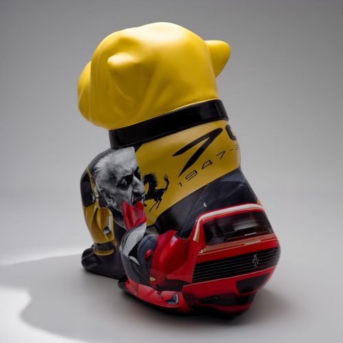 Bulldog Angelo 60cm dog - Ferrari