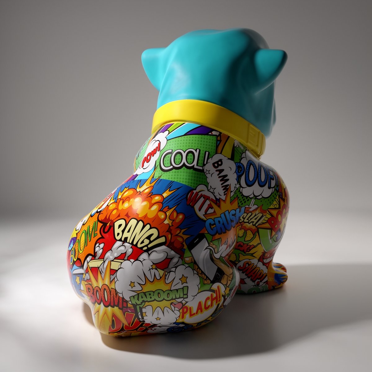 Bulldog Angelo Pop Art - Image 2