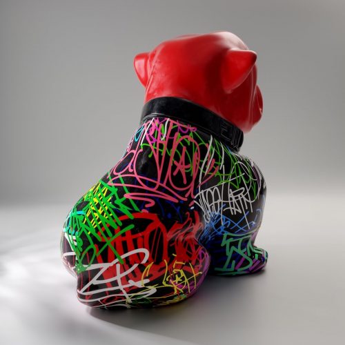 Bulldog Angelo 60cm dog - spray