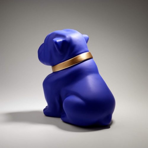 Dog Bulldog Angelo 40cm - Matte Painting