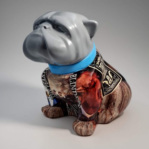 Bulldog Angelo 60cm dog - Peaky Blinders