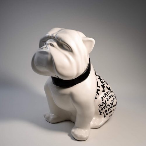 Bulldog Angelo 40cm dog - Louis Paris