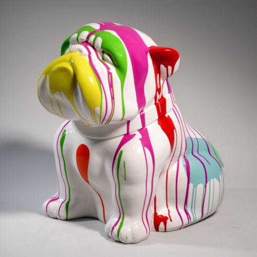 Bulldog Angelo 60cm dog - trash