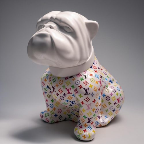 Bulldog Angelo Dog 60cm - Colorful Monogram