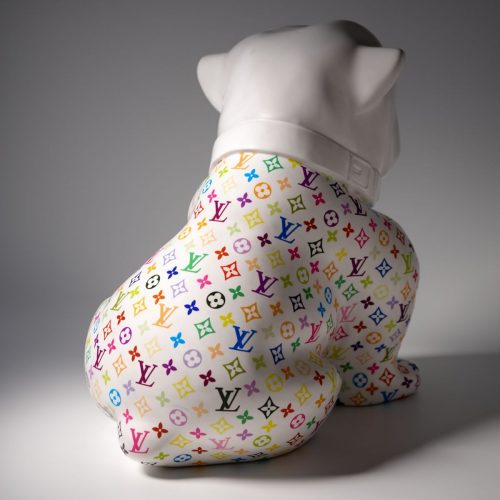 Bulldog Angelo Dog 60cm - Colorful Monogram