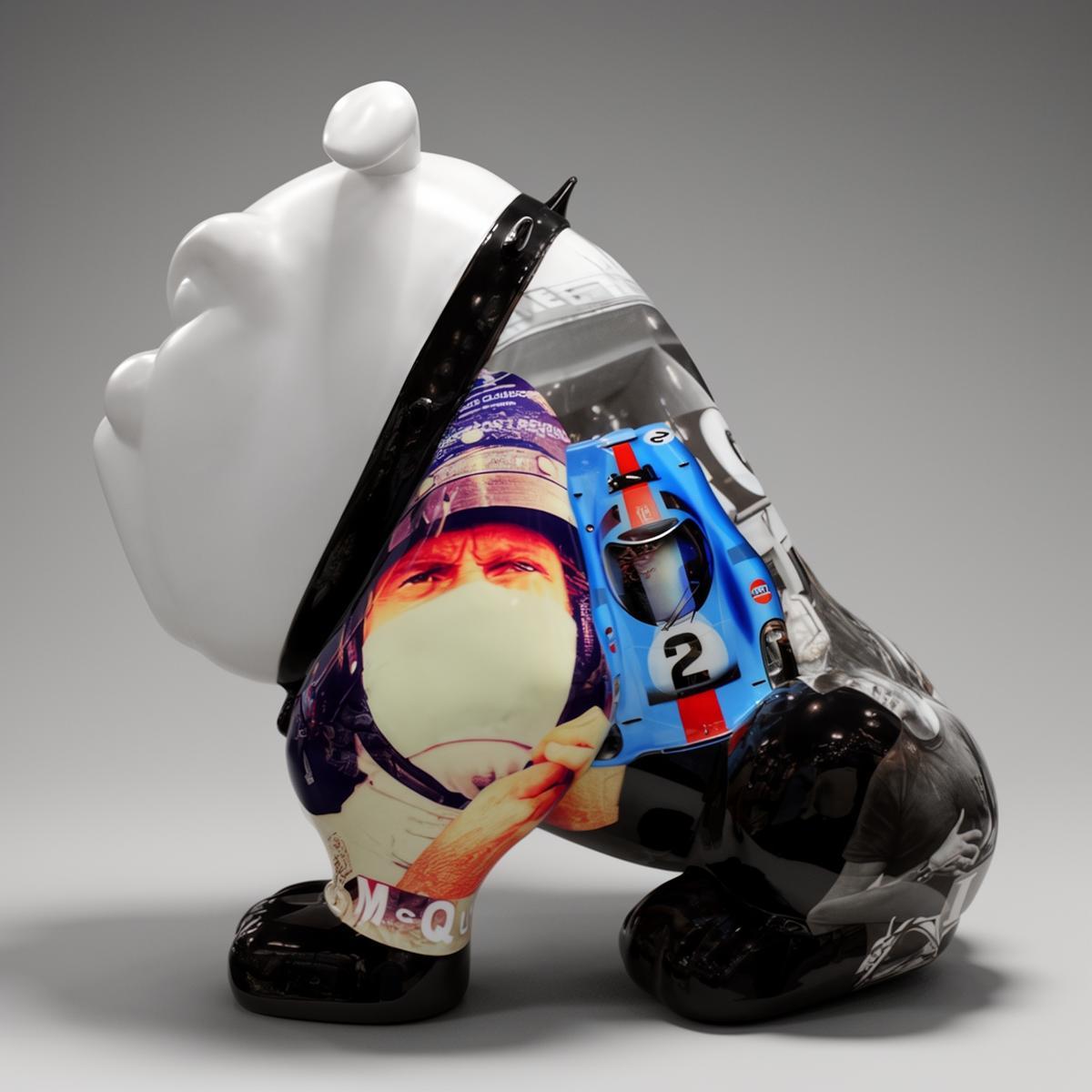 Bulldog Avella 55cm dog - McQueen