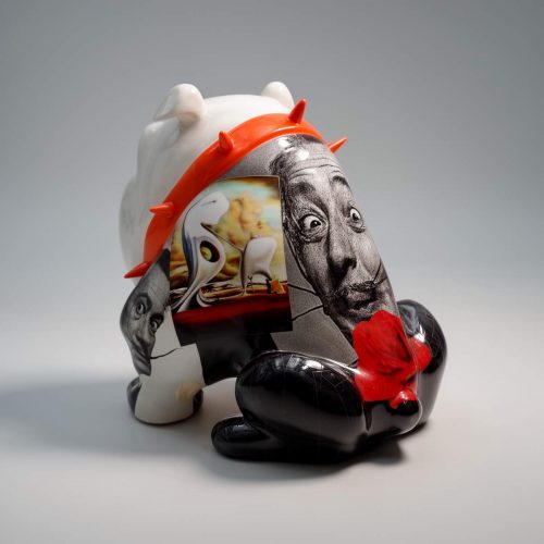 Bulldog Avella 55cm dog - Mustache