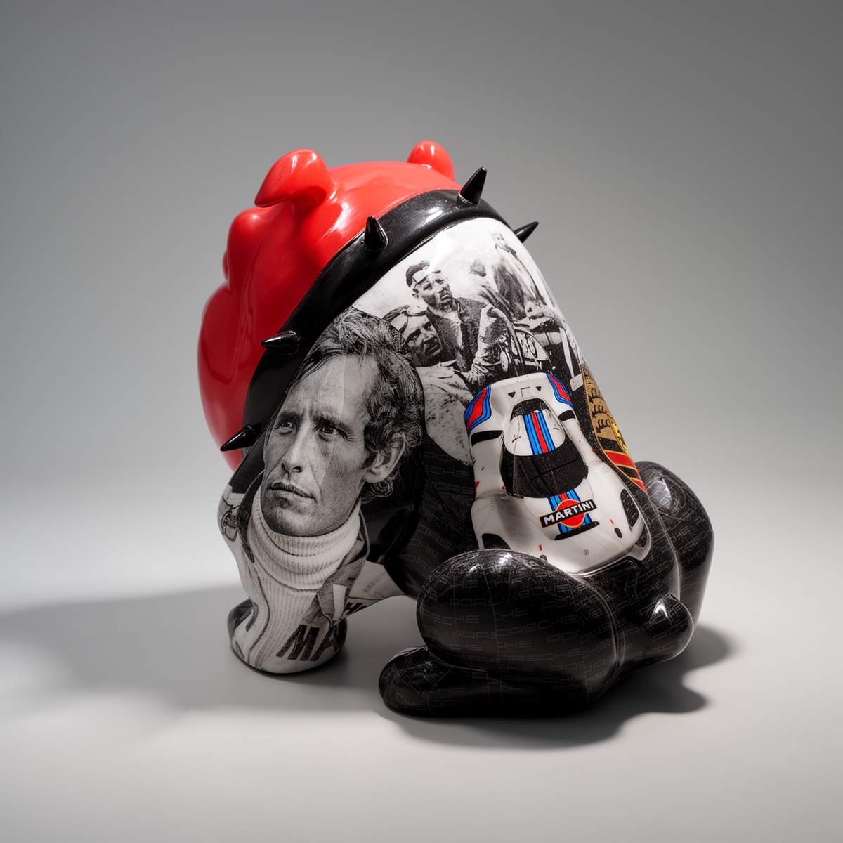 Decorative Bulldog Avella 55 cm Porsche Figure - Image 3