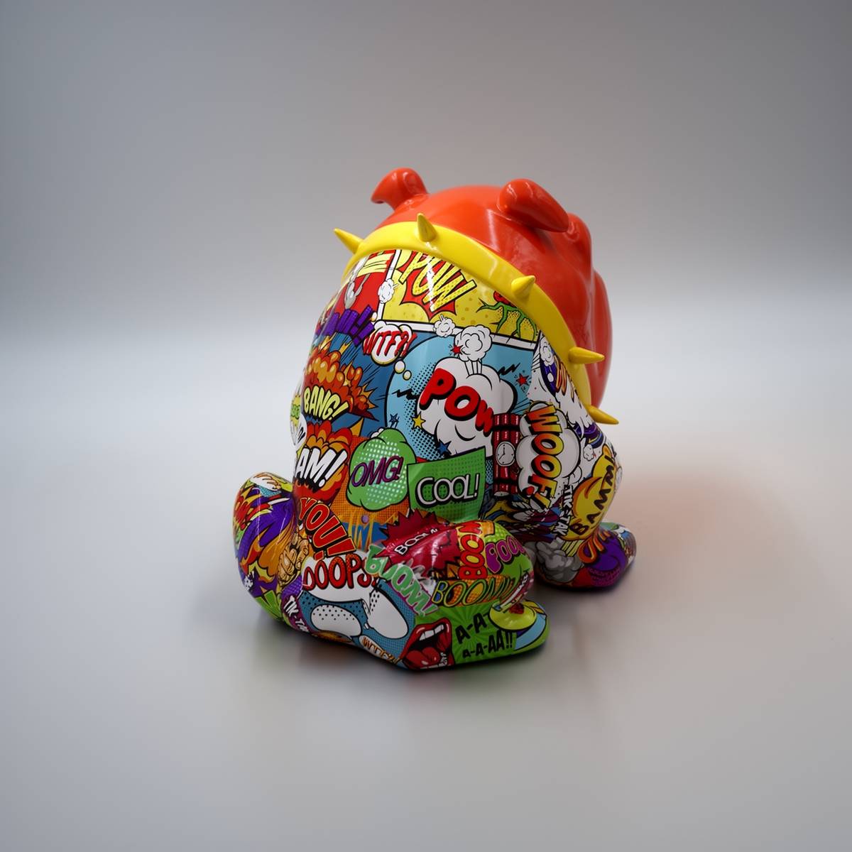 Decorative Bulldog Avella 55 cm Pop Art Figure - Image 2