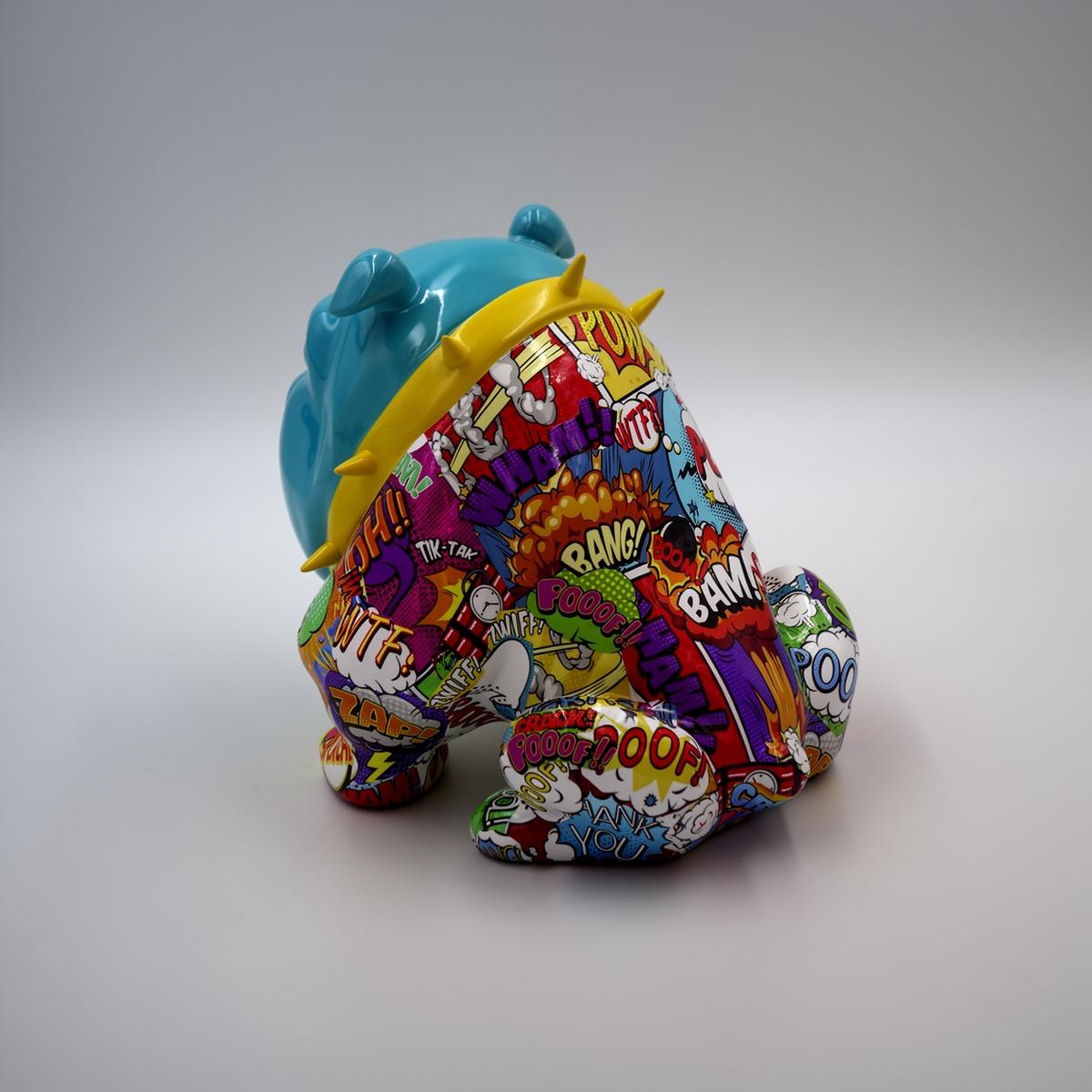 Decorative Bulldog Avella 55 cm Pop Art Figure - Image 5