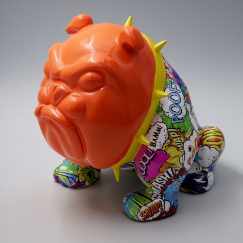 Avella Bulldog Dog 55cm - Pop Art