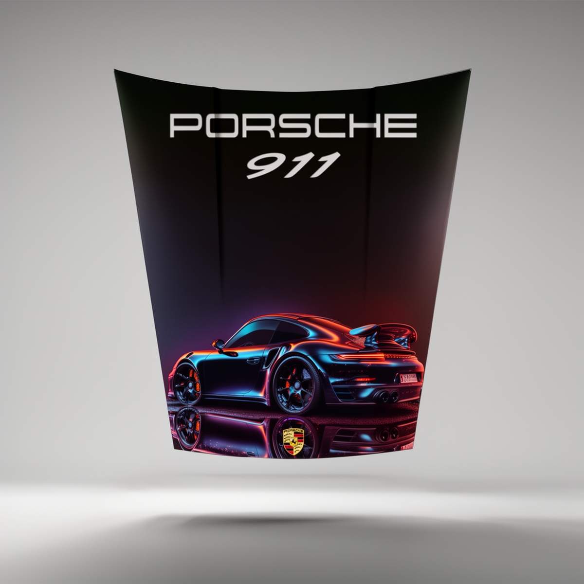 911 Car Hood Motif 25 - Image 2