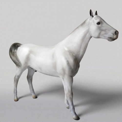Natural Size Horse Figure - Light Version