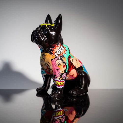 Decorative Figurine French Bulldog - Comics