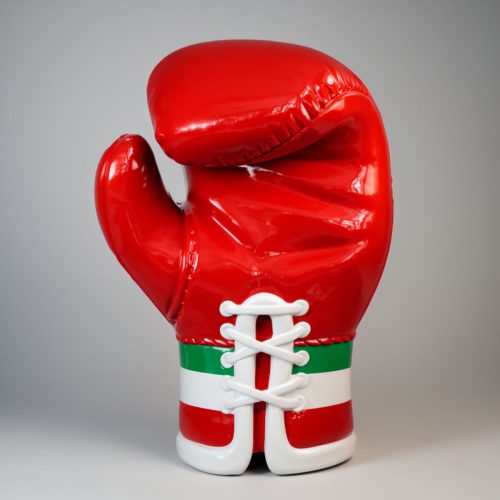 Large Realistic Boxing Glove Figure - Italy