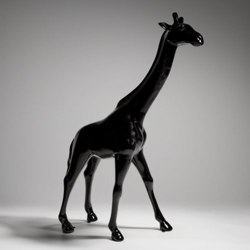 Large Giraffe 230CM Black Version