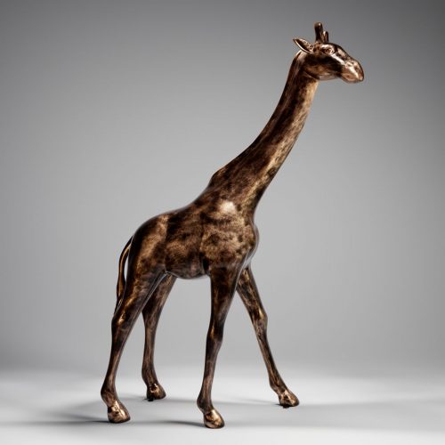 Large Giraffe 230CM Patina Version