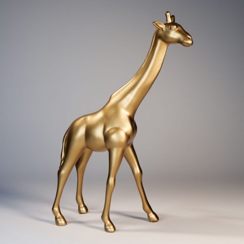 Large Giraffe 230CM - Gold Version