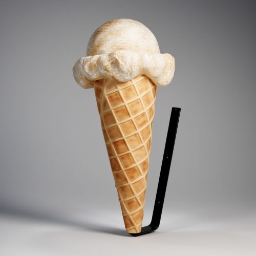 Ice Cream Ball Pastel Beige
