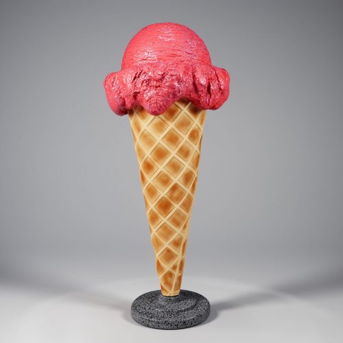 Ice Cream Ball Pastel Pink