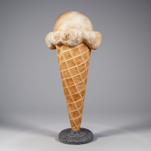 Ice Cream Ball Pastel Beige
