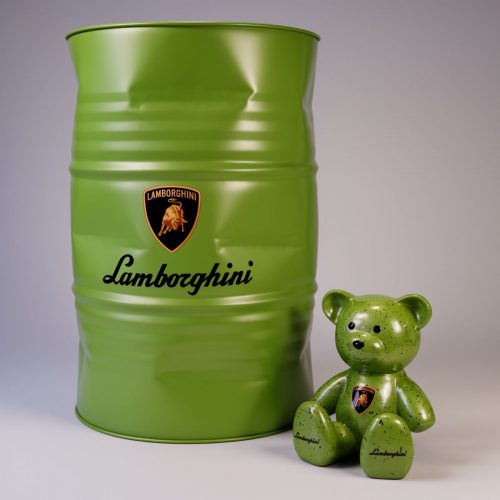 Bent barrel with logo