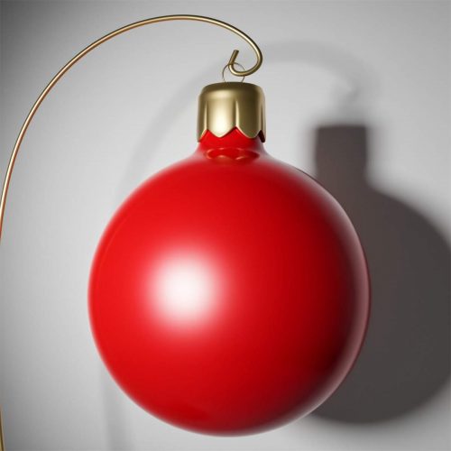XL Decorative Christmas Bauble