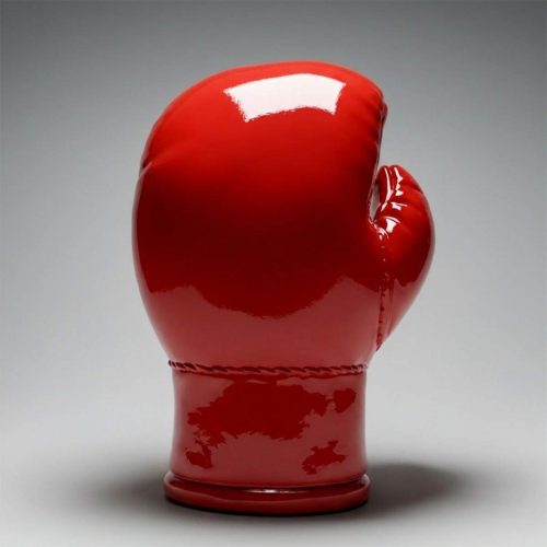Large Realistic Boxing Glove Figure - Red