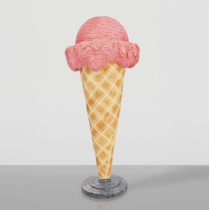 Ice Cream Ball Pastel Pink