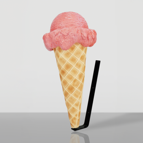 Ice Cream Ball Pastel Pink